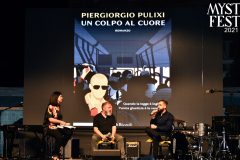 Simona Mulazzani, Carlo Lucarelli, Piergiorgio Pulixi, MYSTFEST, 2021