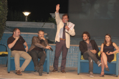 Carlo Lucarelli, Fabio Bastianello, Joe Denti, Giuseppe Francesco Maione, MystFest 2015