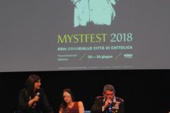 Simona Mulazzani, Tenente Colonnello Giuseppe Sportelli, Gessica Notaro, MYSTFEST 2018