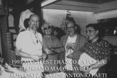 FRANCO LA POLLA, LORIANO MACCHIAVELLI, ROMANO ZANARINI, ANTONIO PAETI, 1991